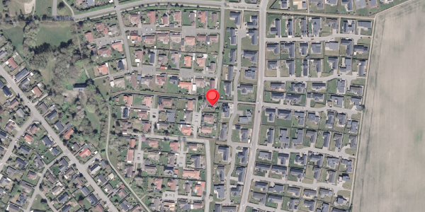 Oversvømmelsesrisiko fra vandløb på Lystenlund 77, . , 8355 Solbjerg