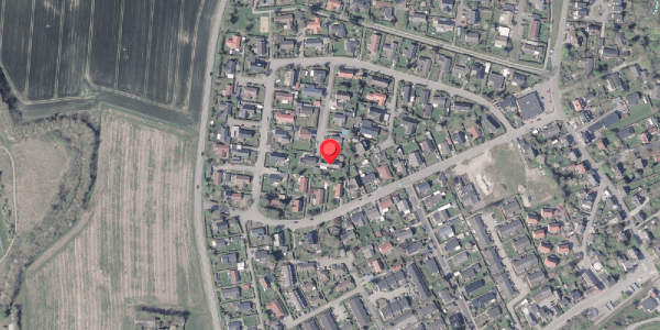 Oversvømmelsesrisiko fra vandløb på Løvagervej 19A, 8530 Hjortshøj