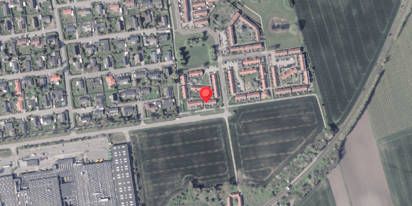 Oversvømmelsesrisiko fra vandløb på Majsmarken 21, 8520 Lystrup