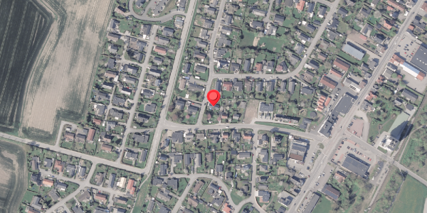Oversvømmelsesrisiko fra vandløb på Manbjergvej 2, 8541 Skødstrup