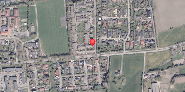 Oversvømmelsesrisiko fra vandløb på Markskellet 1, 8340 Malling