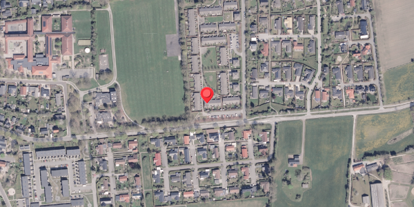 Oversvømmelsesrisiko fra vandløb på Markskellet 15, 8340 Malling