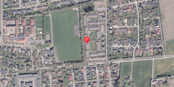 Oversvømmelsesrisiko fra vandløb på Markskellet 31, 8340 Malling