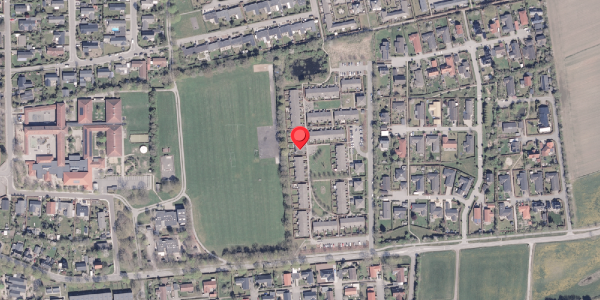 Oversvømmelsesrisiko fra vandløb på Markskellet 41, 8340 Malling