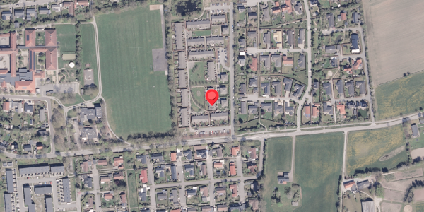 Oversvømmelsesrisiko fra vandløb på Markskellet 75, 8340 Malling