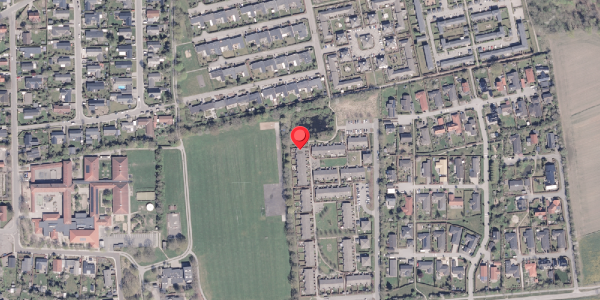 Oversvømmelsesrisiko fra vandløb på Markskellet 117, 8340 Malling