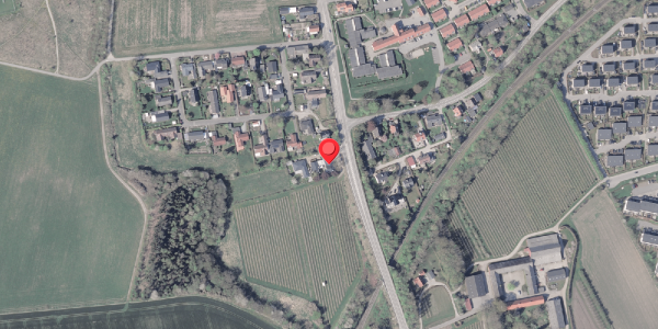 Oversvømmelsesrisiko fra vandløb på Mejlbyvej 285, 8530 Hjortshøj