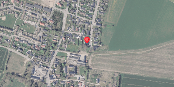 Oversvømmelsesrisiko fra vandløb på Melosvej 6, 8530 Hjortshøj