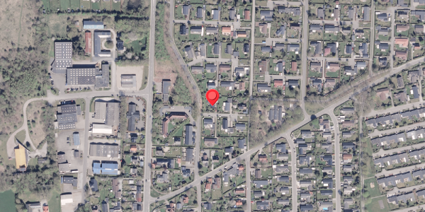 Oversvømmelsesrisiko fra vandløb på Nyløkkevej 18, 8340 Malling