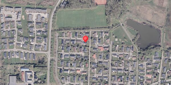 Oversvømmelsesrisiko fra vandløb på Nyløkkevej 92, . , 8340 Malling
