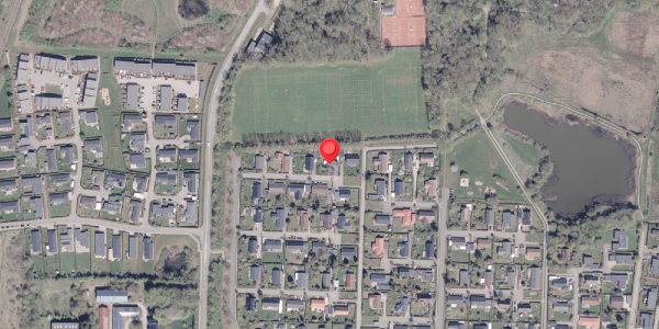 Oversvømmelsesrisiko fra vandløb på Nyløkkevej 96, . , 8340 Malling
