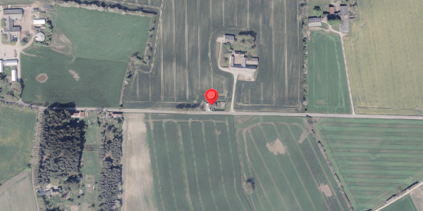 Oversvømmelsesrisiko fra vandløb på Nymarksvej 77, 8340 Malling