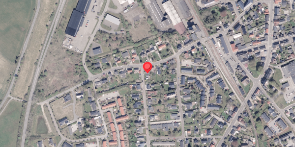 Oversvømmelsesrisiko fra vandløb på Nyvej 1A, 8340 Malling