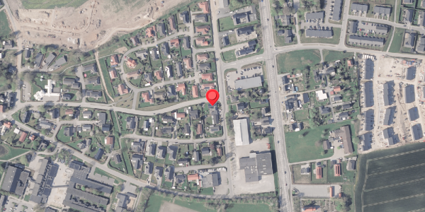 Oversvømmelsesrisiko fra vandløb på Parallelvej 67, 8380 Trige