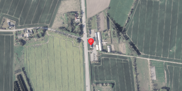 Oversvømmelsesrisiko fra vandløb på Randersvej 570, 8380 Trige