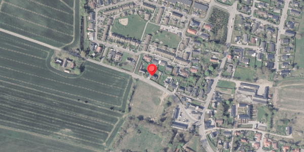 Oversvømmelsesrisiko fra vandløb på Risvangsvej 37, 8530 Hjortshøj