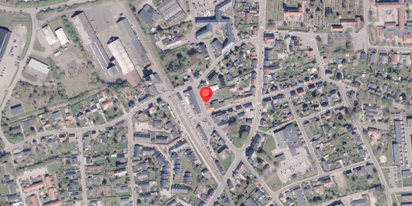 Oversvømmelsesrisiko fra vandløb på Stationspladsen 4, 8340 Malling
