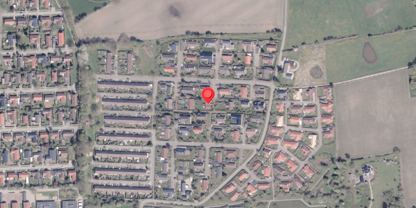 Oversvømmelsesrisiko fra vandløb på Stenrosevej 13, 8330 Beder