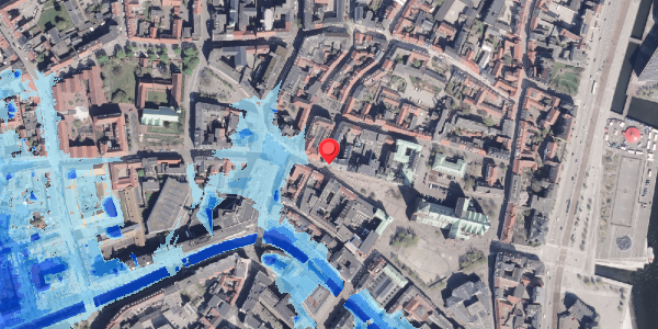 Oversvømmelsesrisiko fra vandløb på Store Torv 16, 2. , 8000 Aarhus C