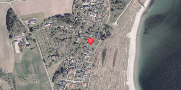 Oversvømmelsesrisiko fra vandløb på Strandbovej 36, 8340 Malling