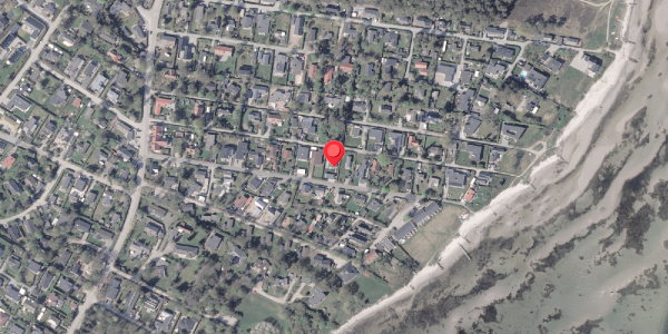 Oversvømmelsesrisiko fra vandløb på Strandtoften 21, . , 8250 Egå