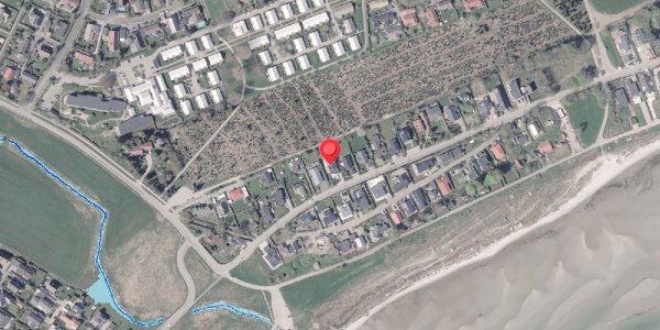 Oversvømmelsesrisiko fra vandløb på Strandvangsvej 13, . , 8250 Egå