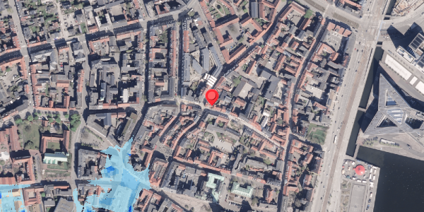 Oversvømmelsesrisiko fra vandløb på Studsgade 4B, . , 8000 Aarhus C