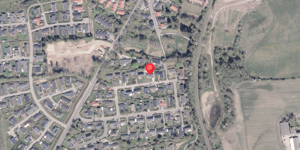 Oversvømmelsesrisiko fra vandløb på Teglvangen 23, . , 8340 Malling