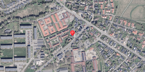 Oversvømmelsesrisiko fra vandløb på Tilst Skolevej 10, 8381 Tilst