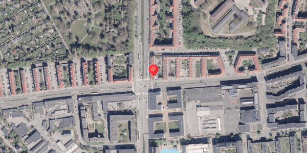 Oversvømmelsesrisiko fra vandløb på Vestre Ringgade 34, 2. th, 8000 Aarhus C