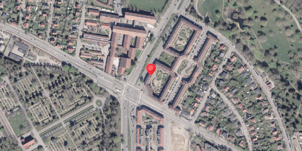 Oversvømmelsesrisiko fra vandløb på Vestre Ringgade 94, 2. tv, 8000 Aarhus C