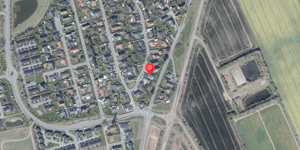 Oversvømmelsesrisiko fra vandløb på Vingetoften 27, . , 8462 Harlev J