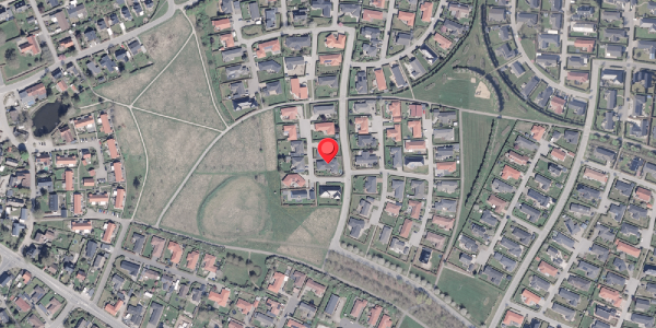Oversvømmelsesrisiko fra vandløb på Østermarksvej 21, . , 8381 Tilst