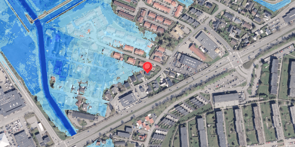 Oversvømmelsesrisiko fra vandløb på Åmarksvej 13, . , 8250 Egå