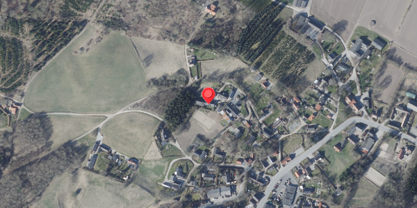 Oversvømmelsesrisiko fra vandløb på Birkevej 13, 8850 Bjerringbro