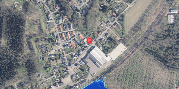 Oversvømmelsesrisiko fra vandløb på Bjerringbrovej 13, 8850 Bjerringbro