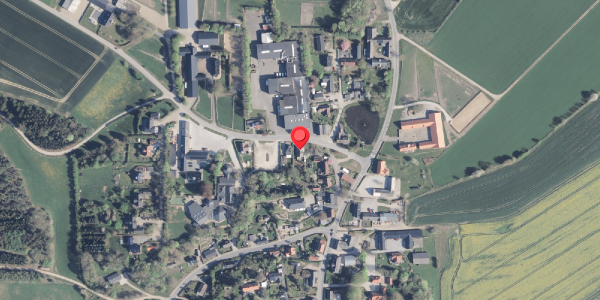 Oversvømmelsesrisiko fra vandløb på Bjerring Hede 5, 8850 Bjerringbro
