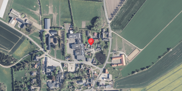 Oversvømmelsesrisiko fra vandløb på Bjerring Hede 8, 8850 Bjerringbro