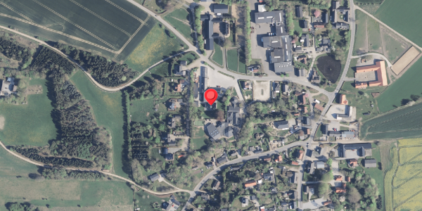 Oversvømmelsesrisiko fra vandløb på Bjerring Hede 13C, 8850 Bjerringbro