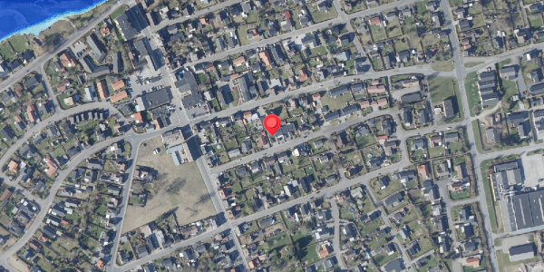 Oversvømmelsesrisiko fra vandløb på Bredgade 9, 8850 Bjerringbro
