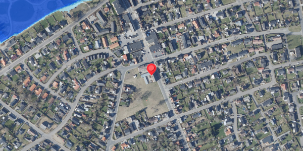 Oversvømmelsesrisiko fra vandløb på Brogade 40B, 8850 Bjerringbro
