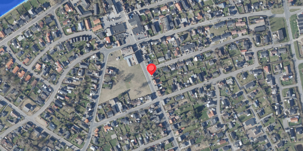 Oversvømmelsesrisiko fra vandløb på Brogade 61, 8850 Bjerringbro