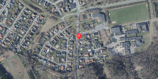 Oversvømmelsesrisiko fra vandløb på Brogade 107, 8850 Bjerringbro