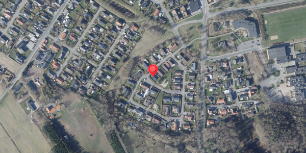 Oversvømmelsesrisiko fra vandløb på Broparken 9, 8850 Bjerringbro