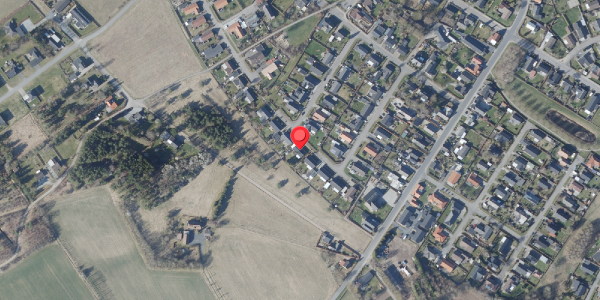 Oversvømmelsesrisiko fra vandløb på Irisvej 13, 8850 Bjerringbro