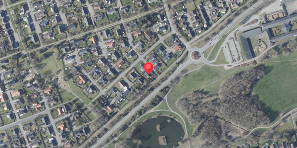 Oversvømmelsesrisiko fra vandløb på Kingosvej 13, 8850 Bjerringbro