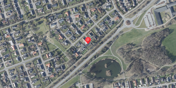 Oversvømmelsesrisiko fra vandløb på Kingosvej 21, 8850 Bjerringbro