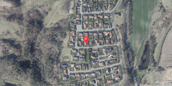 Oversvømmelsesrisiko fra vandløb på Stentoften 12, 8850 Bjerringbro