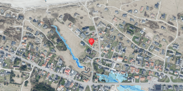 Oversvømmelsesrisiko fra vandløb på Ruesbak 4, 7700 Thisted