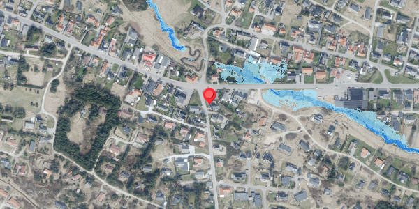Oversvømmelsesrisiko fra vandløb på Vangsåvej 3, 7700 Thisted